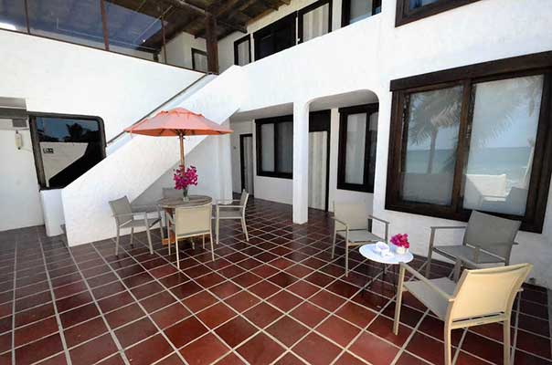 Hotel, Casita, playa, Galápagos, itk