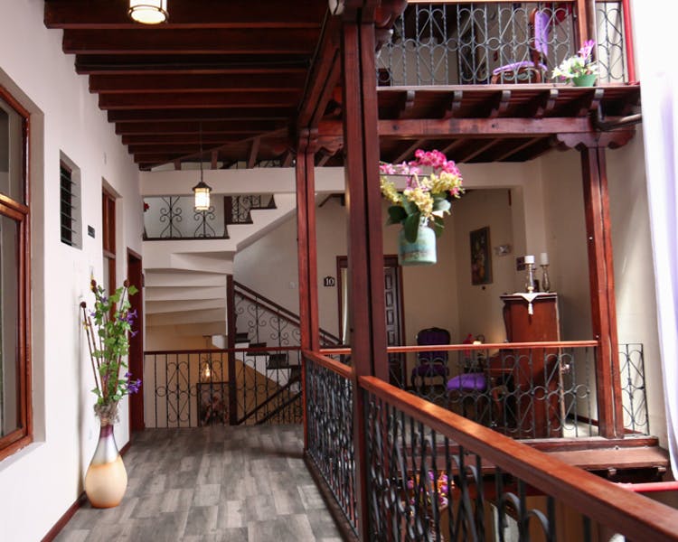 Hotel, san agustín, colonial, quito, Ecuador, itk, Corridors2