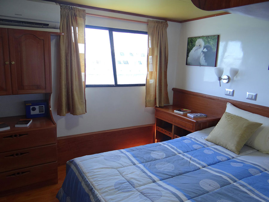 angelito, comfort, cruise, galapagos, Double, bed, Cabin2