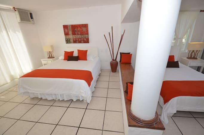 Hotel, Galápagos, casa, Opuntia, itk, triple, room