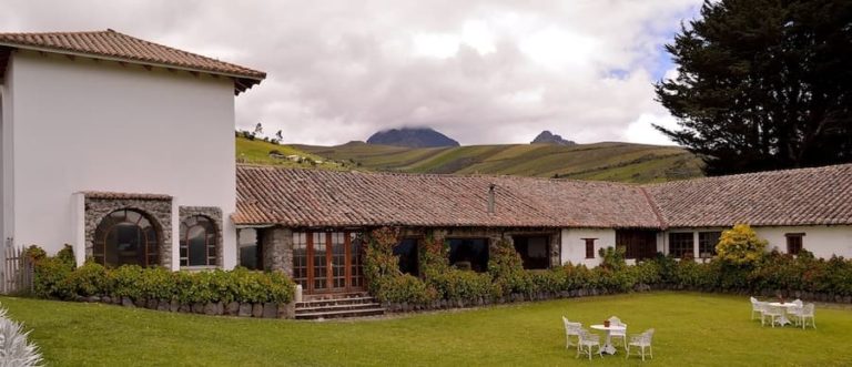 Hacienda, santa, ana, Cotopaxi, Ecuador, exterior