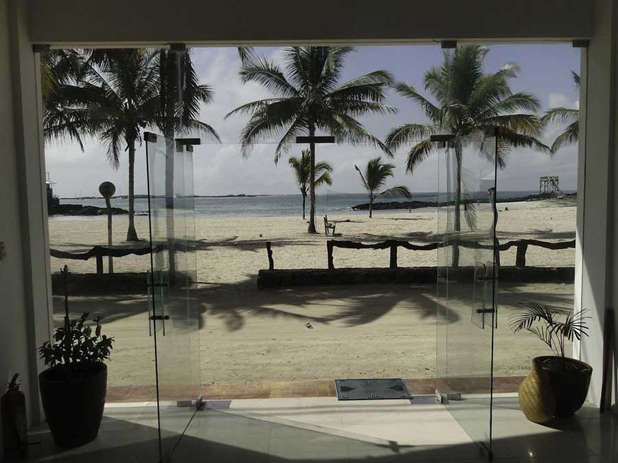 Hotel, albemarle, galápagos, itk, Beach, view