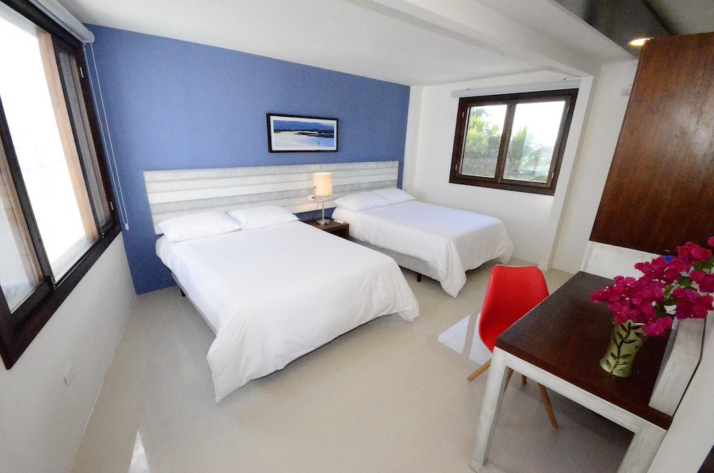 Hotel, Casita, playa, Galápagos, itk, Double, bedroom
