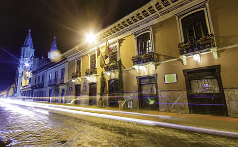 Hotel, santa, lucia. cuenca, ecuador