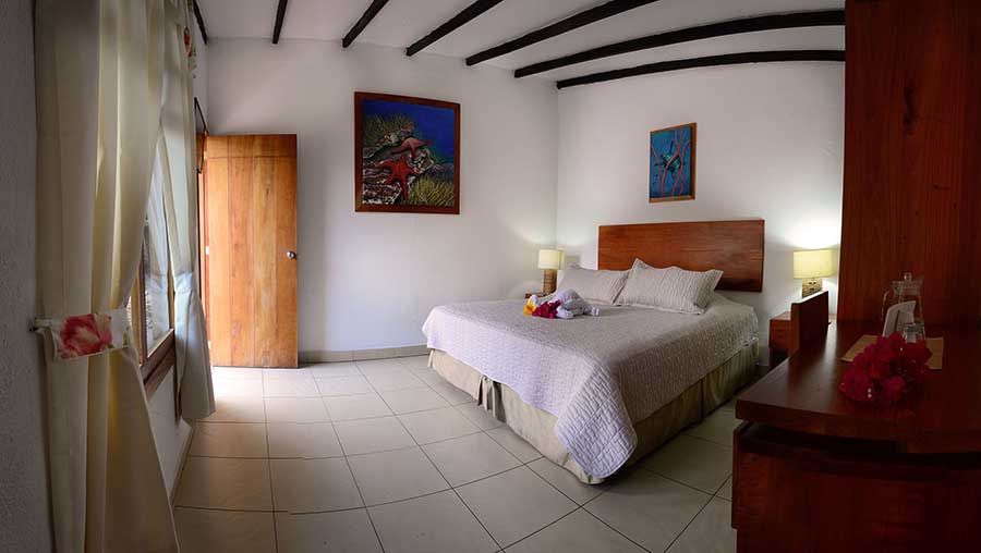 Hotel, Galápagos, fiesta, itk, double, bedroom, 3