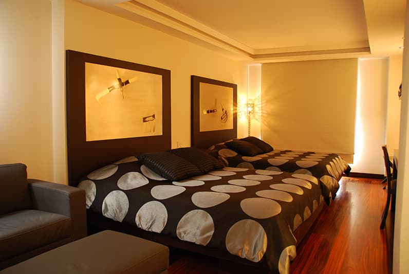 Hotel, IKALA, quito, Ecuador, itk, twin, beds, suite