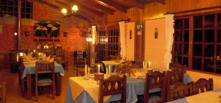 Inn, Puerta, corazón, cotopaxi, ecuador, restaurant