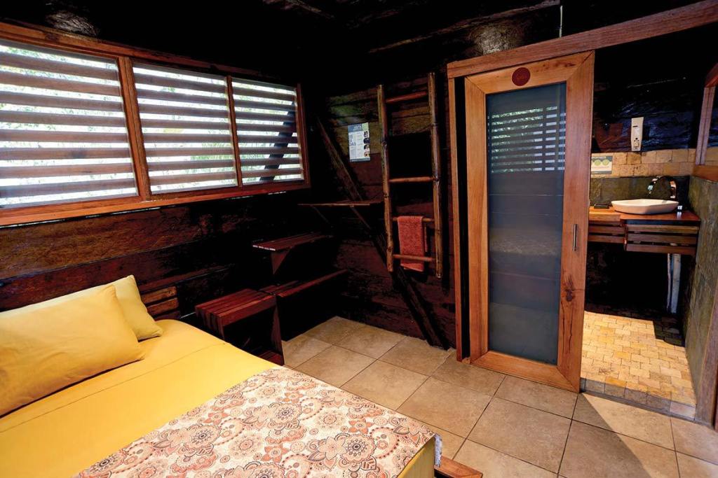 Jamu, Lodge, Amazon, Rainforest, Ecuador, Double, bed, Cabin