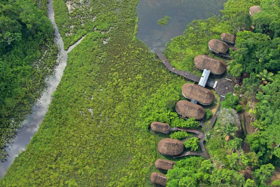 kapawi, lodge, Amazon, Rainforest, ecuador, itk, travel, aerial , view