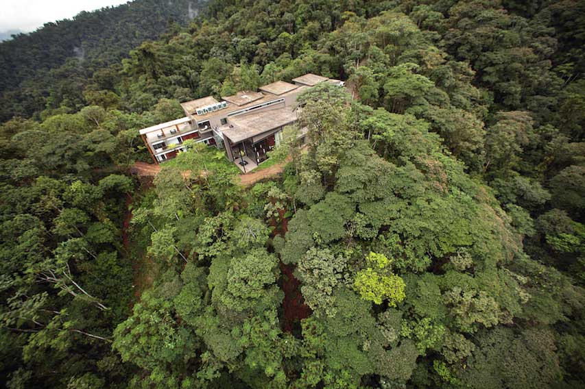 Mashpi, lodge, Ecuador, Mindo, itk, aerial, view