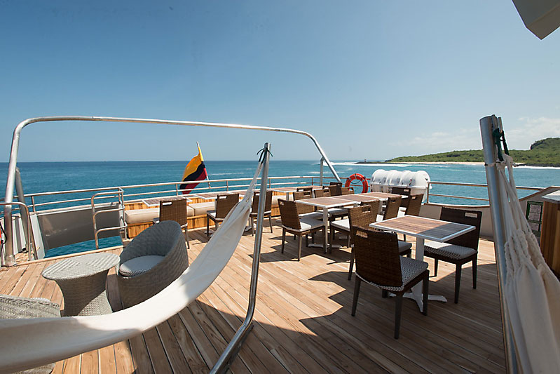 galápagos, origin, luxe, cruise, terrace
