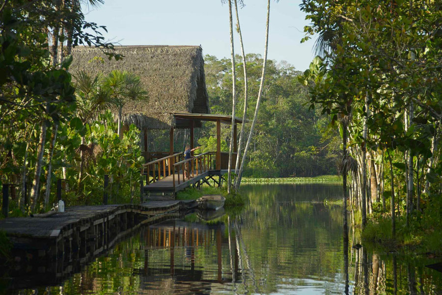 Sacha, Lodge,  Ecuador, Amazon, rainforest,  Travel, ITK, Lake2