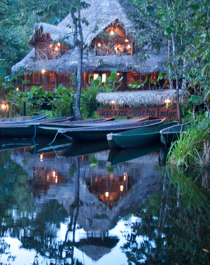 Sacha, Lodge,  Ecuador, Amazon, rainforest,  Travel, ITK, Pier