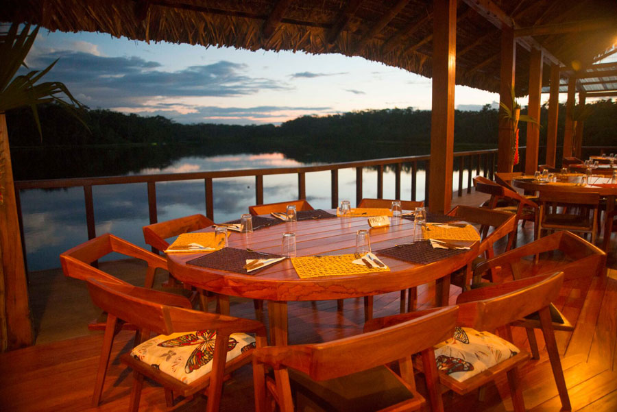 Sacha, Lodge,  Ecuador, Amazon, rainforest,  Travel, ITK, restaurant