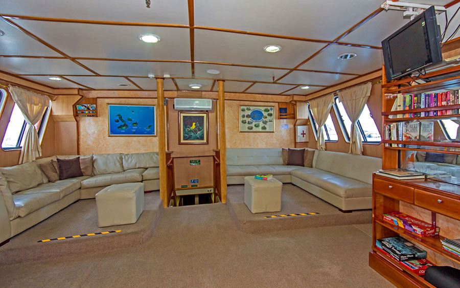yolita, comfort, cruise, galapagos,  Interior, view