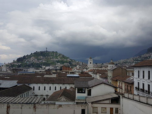 colonial, cities, ecuador, itk, voyage, plaza, panecillo