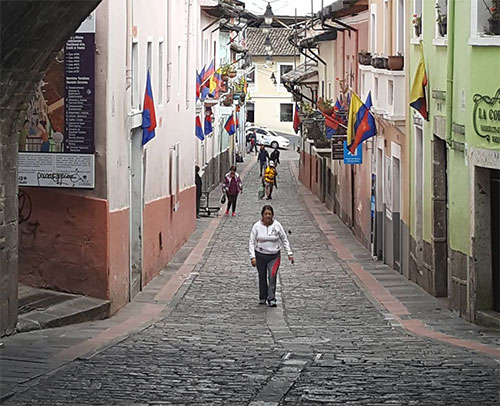 colonial, cities, ecuador, itk, voyage, plaza, la, ronda