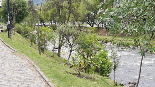 colonial, cities, ecuador, itk, voyage, plaza, cuenca, tomebamba, river