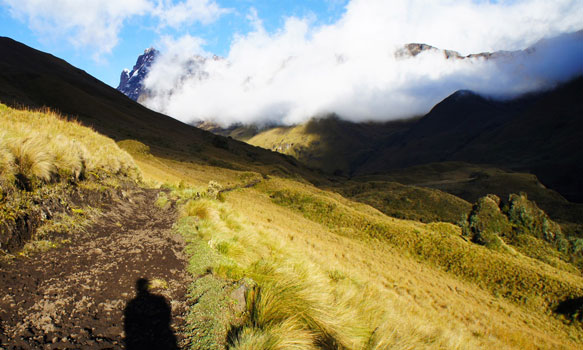 trekking, ecuador, itk, voyage, hike, cubilche