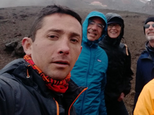 Guides team, david, itk, voyage